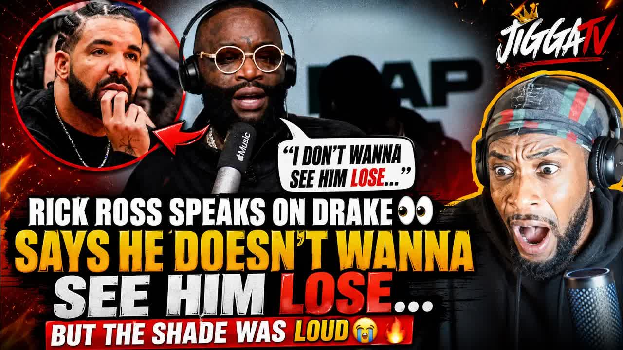 Rick Ross Speaks on Drake 👀 Says He Doesn’t Wanna See Him LOSE… But The Shade Was LOUD 😭🔥