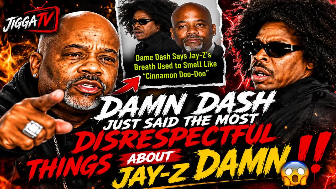 🚨 Dame Dash Just Said The MOST Disrespectful Things Ever About Jay-Z 😳💀