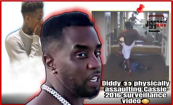Diddy 👀 physically assaulting Cassie  2016 surveillance video😳