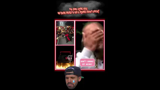 THE GAME CRYING OVER NOT BEING INVITED TO  KEN & FRIENDS POPOUT CONCERT⁉️😳