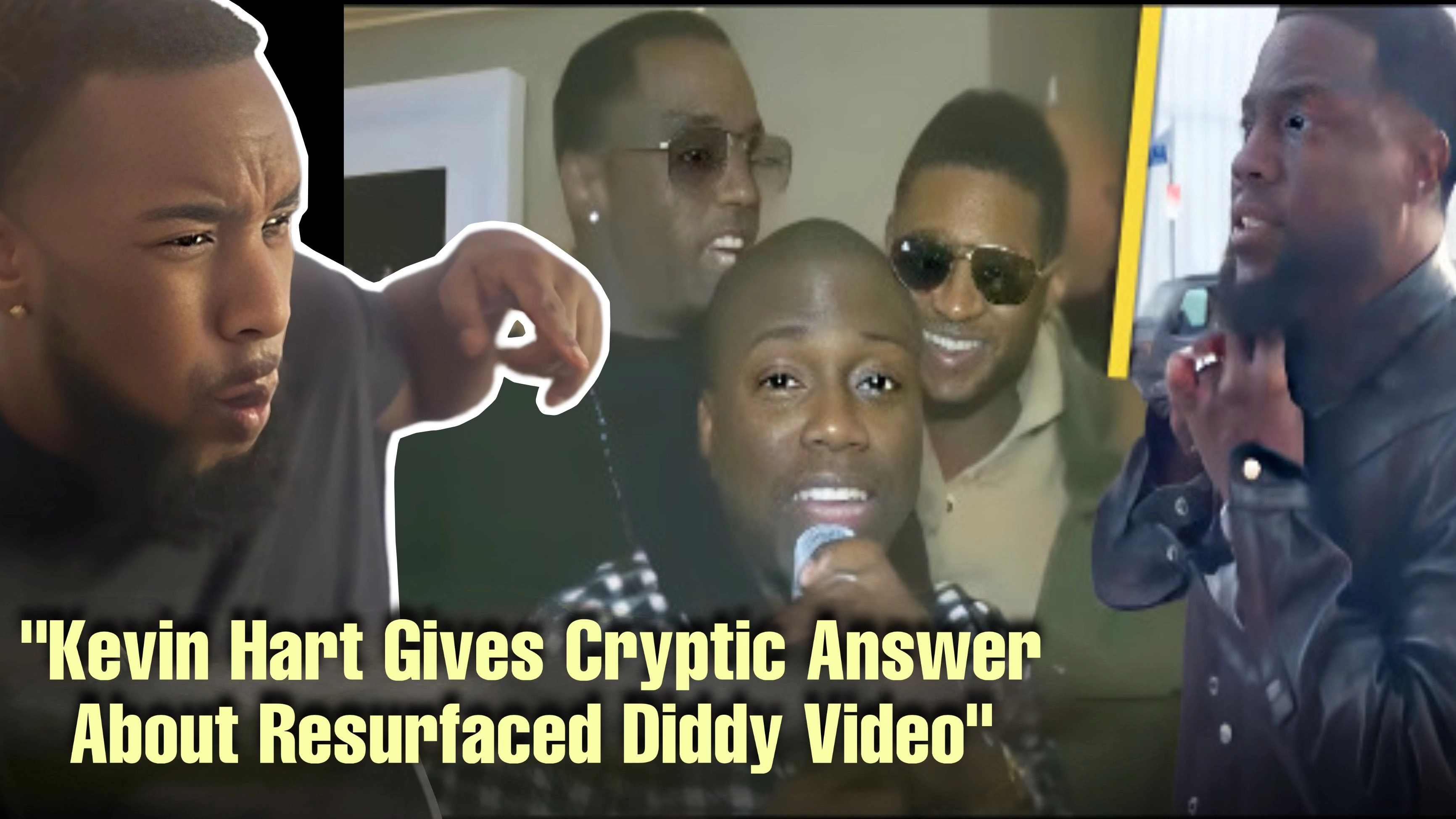 Kevin Hart Gives Cryptic Answer About Resurfaced Diddy Video