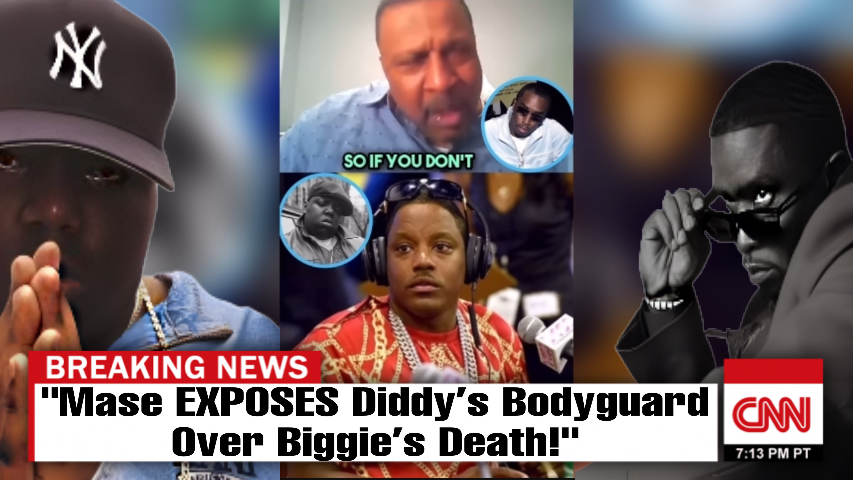 ''Mase EXPOSES Diddy’s Bodyguard Over Biggie’s Death!''