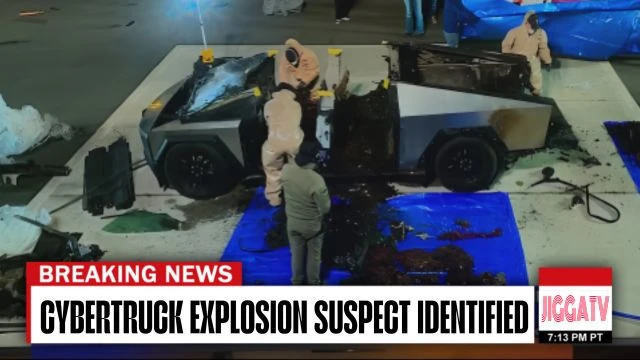 ''Cybertruck Explosion Suspect Found with Gunshot Wound: Sheriff''