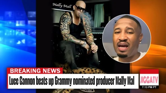 Luce Cannon beats up Grammy nominated producer Mally Mal