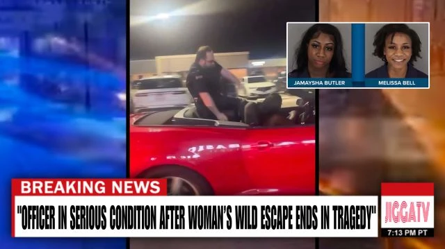 ''Officer in Serious Condition After Woman’s Wild Escape Ends in Tragedy''