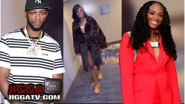 ''Papoose Helps Claressa Shields Lace Up Her Timbs Before Weigh-In''