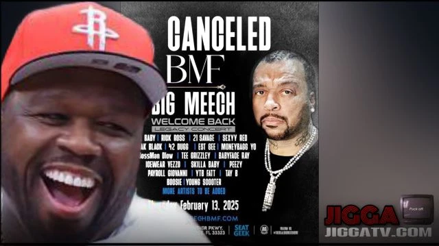 50 Cent reacts to Big Meech's welcome back concert being canceled