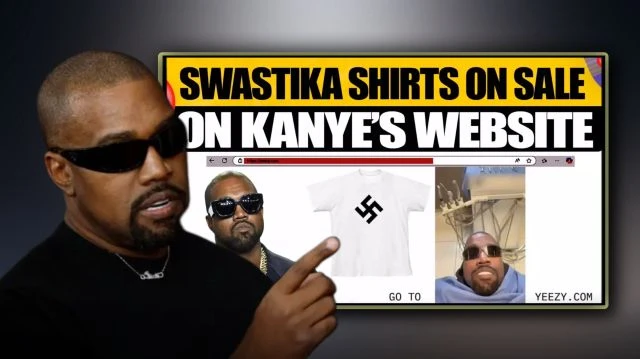 ''Kanye West Sparks Major Controversy After Being Spotted in LA Wearing a Sw🤬stika T-Shirt—Fans in Total Shock!''