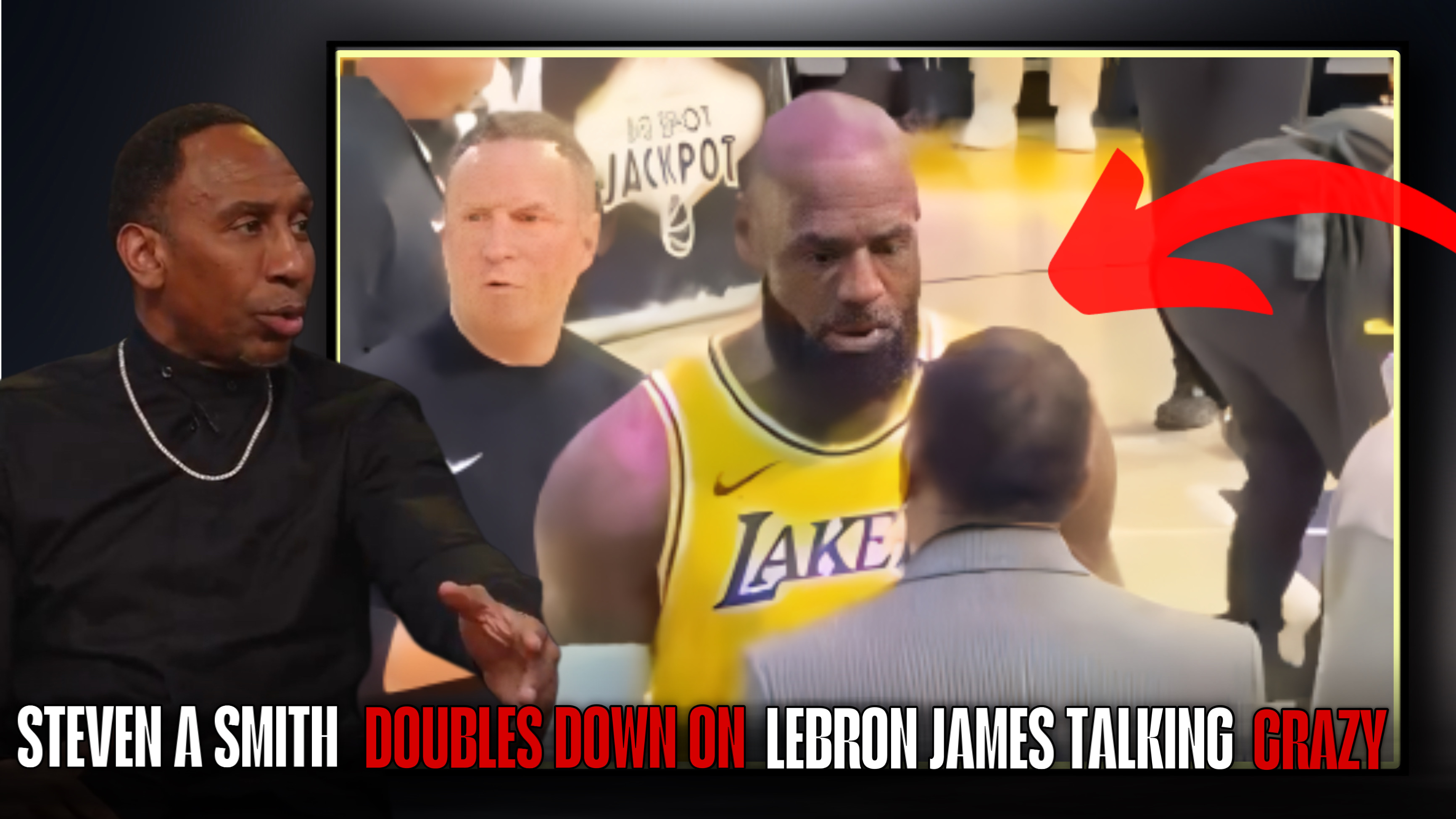 Stephen A. Smith isn’t holding back! 🔥 He doubles down on his comments about LeBron’s son, Bronny, and gets real about how LeBron’s reaction hit him as a man. This is the convo e...