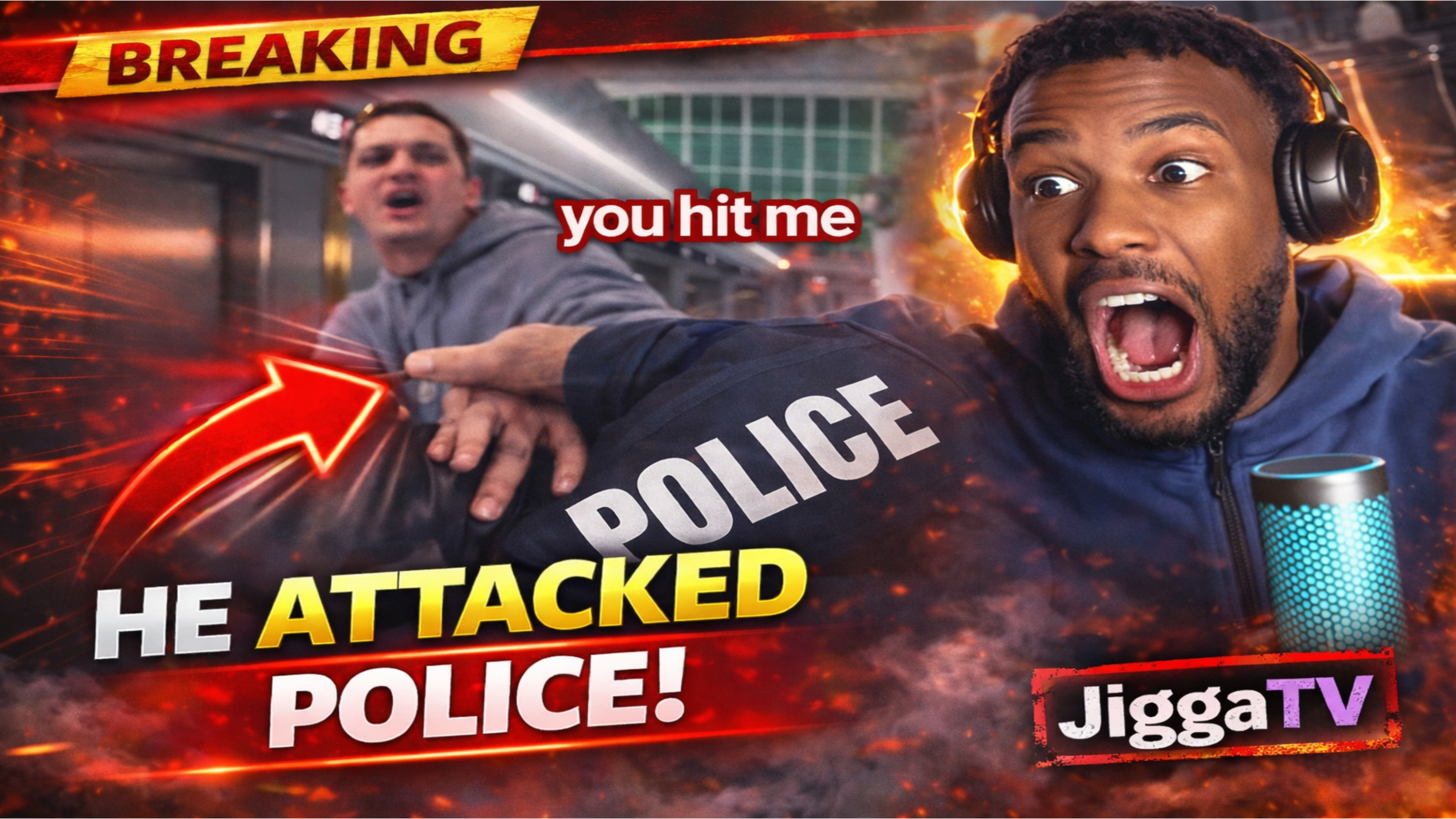 INTOXICATED MAN SNAPS ON POLICE… THIS ENDS BAD 😳