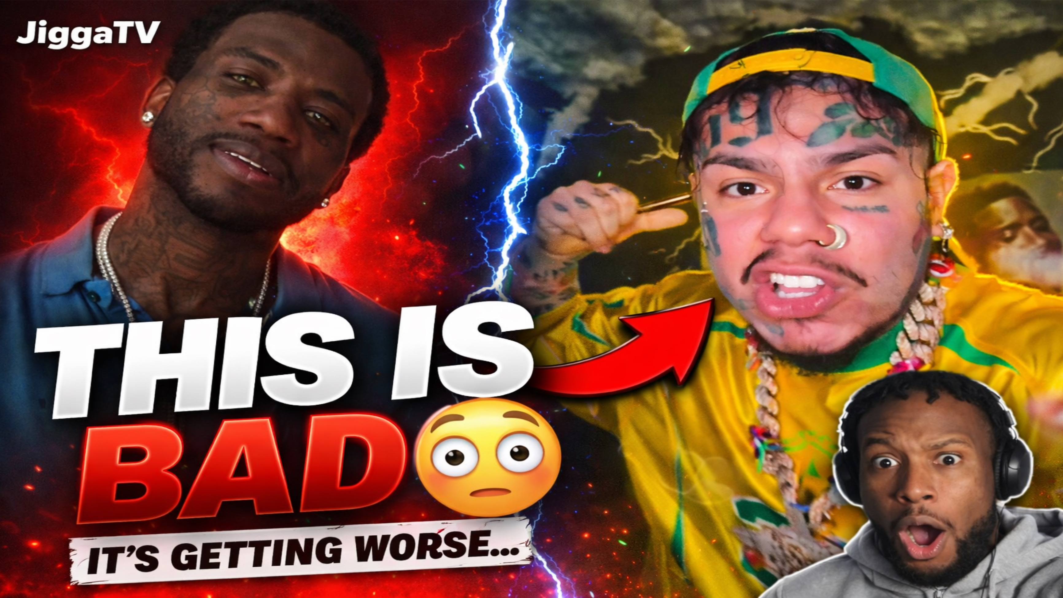 YOU WON’T BELIEVE What 6ix9ine JUST Said About Gucci Mane… THIS IS BAD 😳