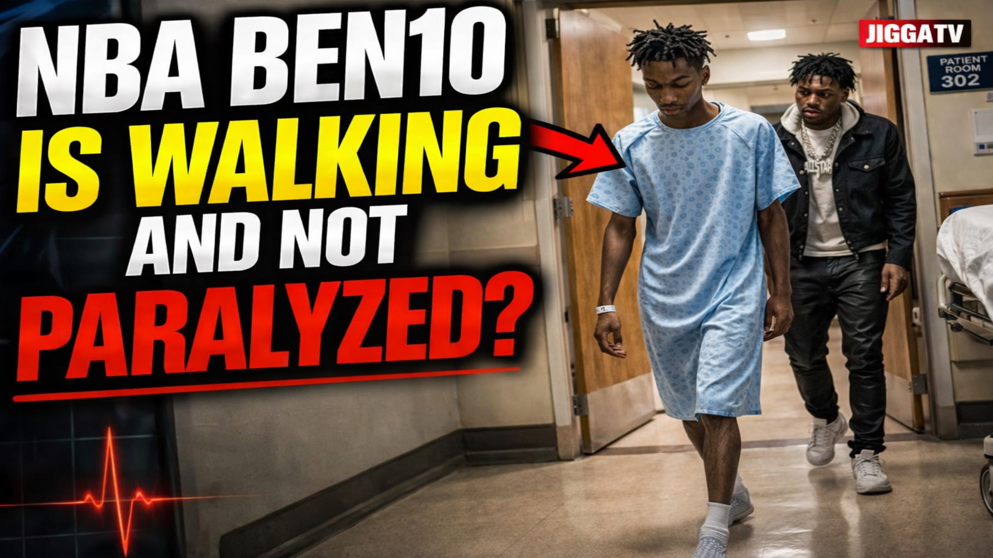 NBA BEN10 IS WALKING?! PEOPLE THOUGHT HE WAS PARALYZED