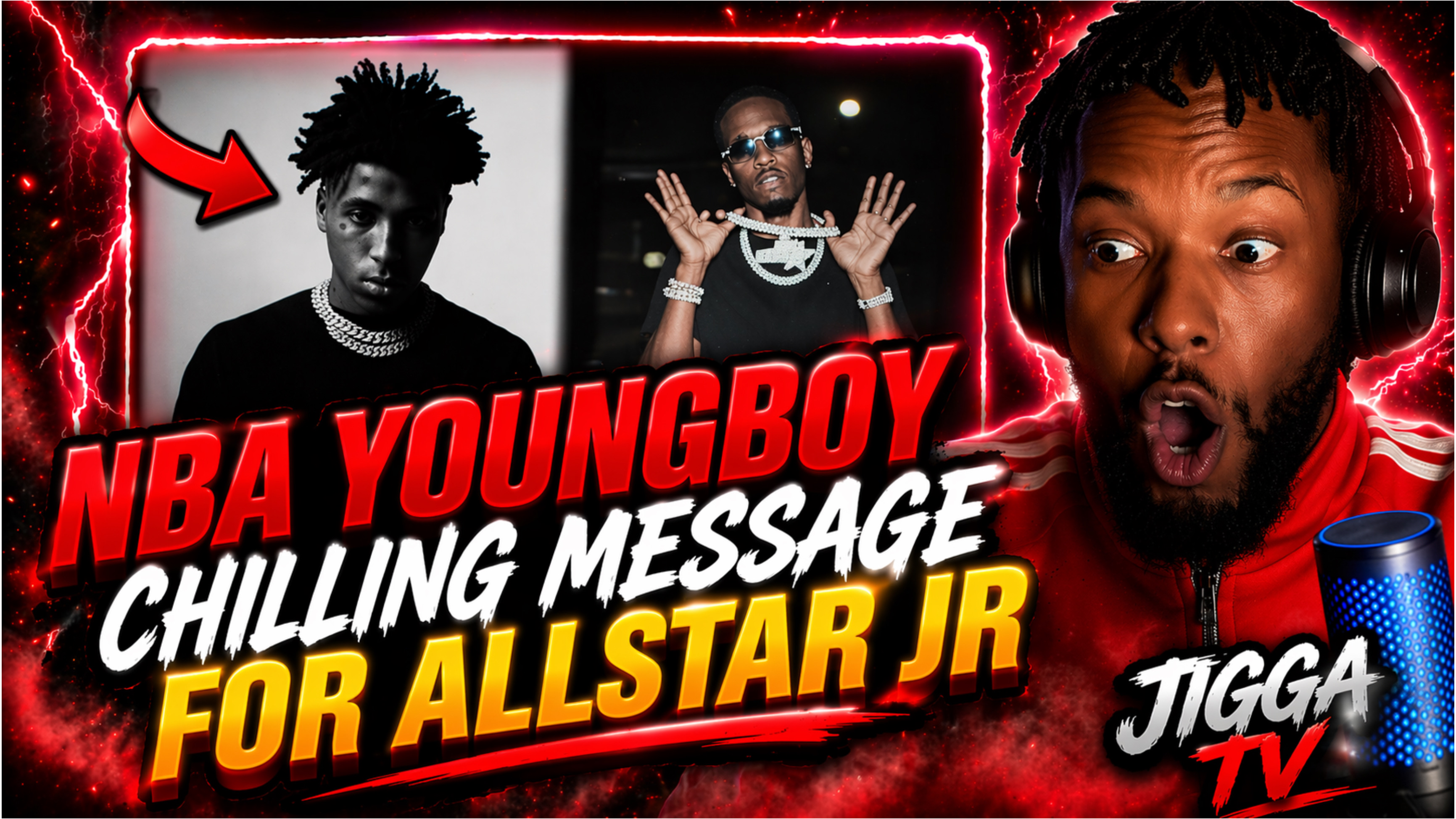 NBA YoungBoy Sends Chilling Message To Allstar JR After Brother’s Tragic Incident 👀