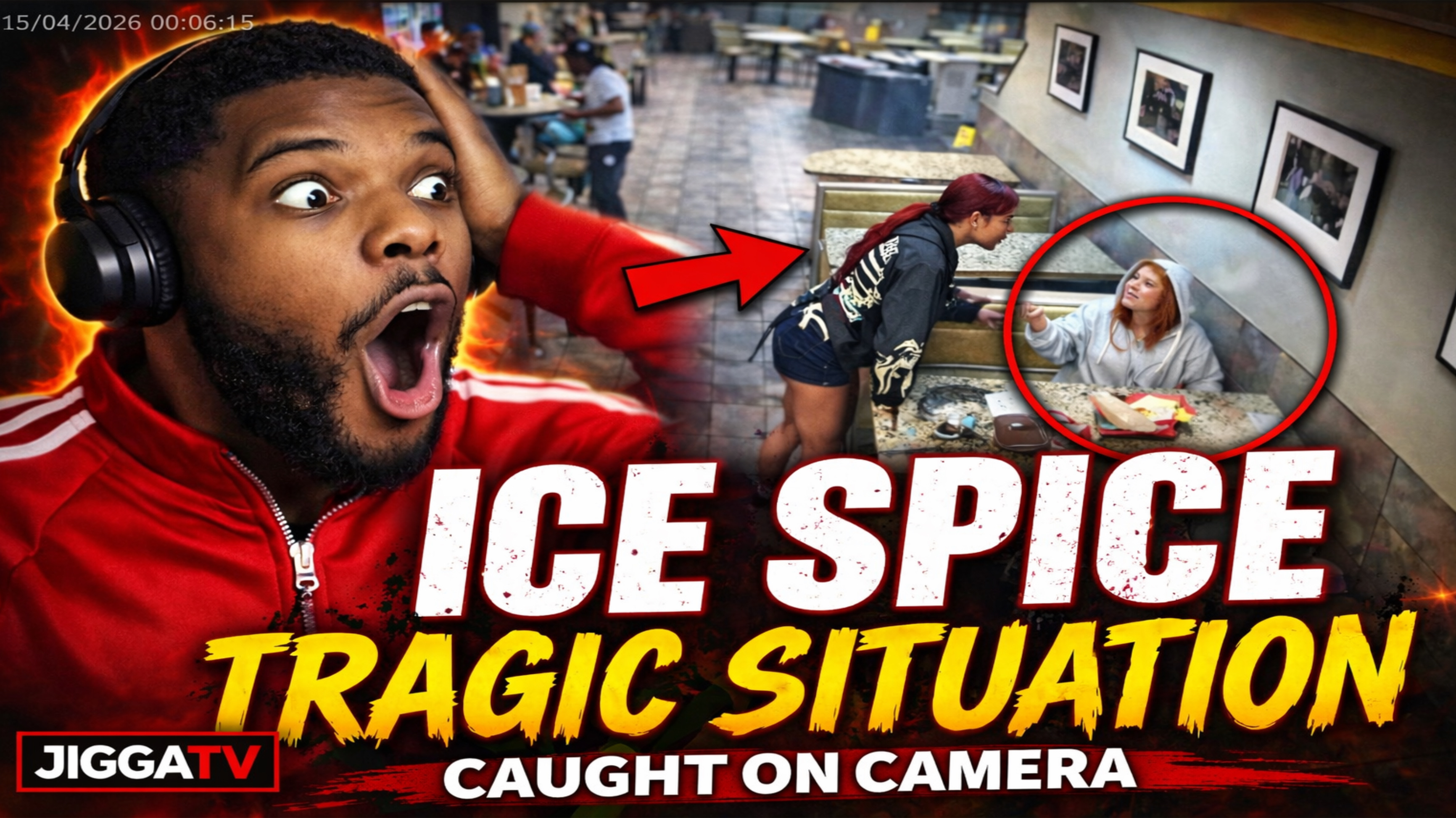 ICE SPICE GETS ATTACKED IN McDONALD’S 😳 CAUGHT ON CAMERA!!